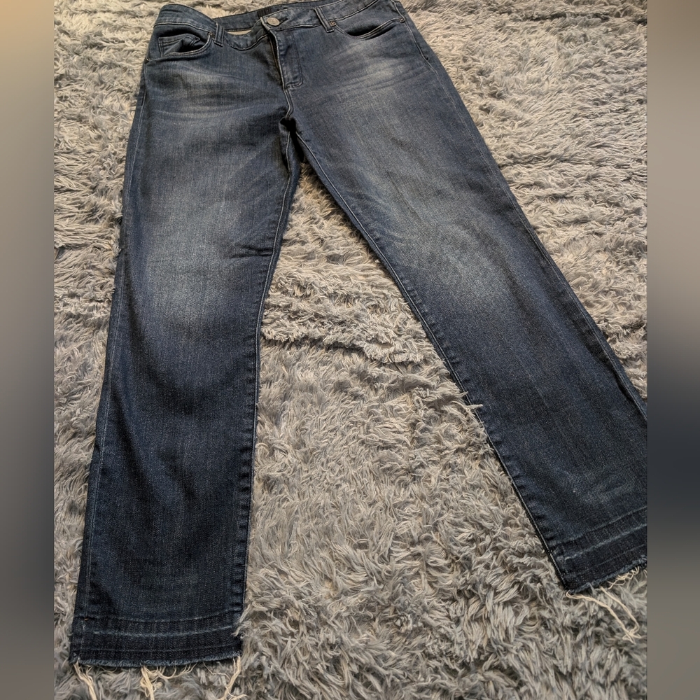 Kut from the Kloth blue straight leg denim jeans size 10
